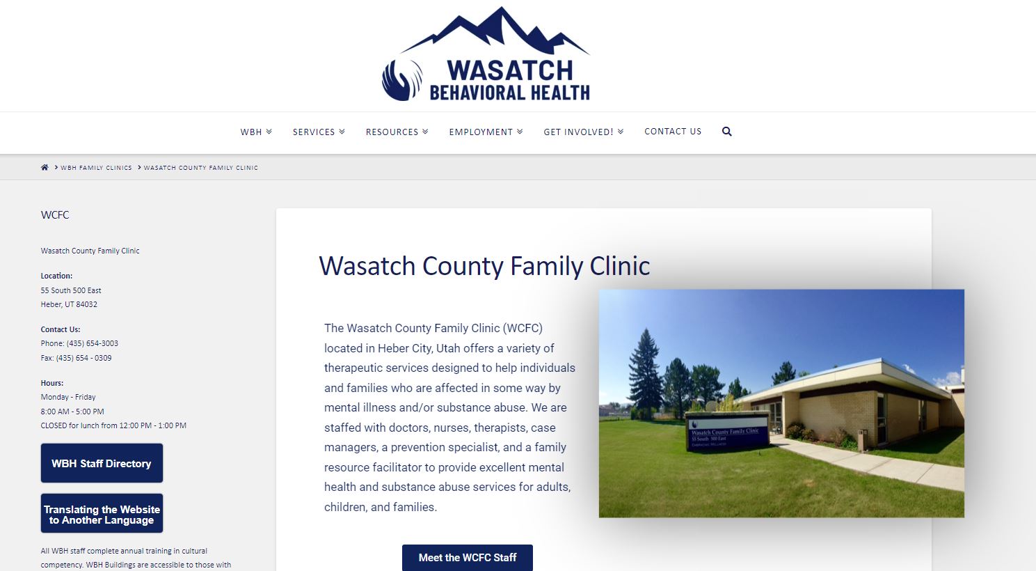 Wcfc Screenshot Page Wasatch Behavioral Health